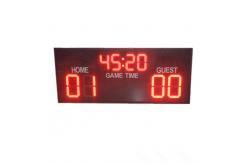China High Brightness Electronic Soccer Scoreboard With Aluminum Cabinet supplier