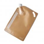 Perfume Kraft Paper Custom Printed Stand Up Pouches Aluminum Foil Liquid Food Spout Pouch for sale