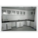 Eoxy Resin Top  Laboratory Desk Furniture  With Reagent Rack Resistance