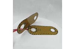 China Multifunctional Polyimide Flex Heater For Warm Palace Belt Massager supplier