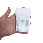 Custom Print k Stand Up Pouch Mylar Bags Smell Proof Mini With Window for sale