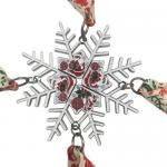 Snow Shape Magnetic Combined Series Christmas Santa Medal With Ribbon Featuring for sale