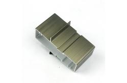 China Bronze / Champagne Anodized Aluminum Window Profiles supplier