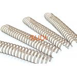 Various Golden Pitch 2:1 1-1/4 Metal Spiral Binding Coils, Suitable For Notebook Calendars for sale