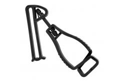 China Custom Plastic Glove Clip Lime  Polyoxymethylene Interlock Belt Clip supplier
