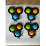 OEM Push Pop Finger Fidget Toy 8x7.6x1.5cm CE FCC ROHS certificate for sale