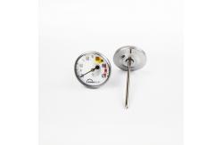 China 1.7 Small Dial Cookware Thermometer , Cooking Pot Cover Thermometer Waterproof supplier