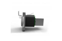 China RJ45 Panel Mount Ethernet Chassis Connector Custom 8 Pin Plug Socket supplier