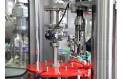 China Aluminum Bottle Linear 3 In 1 Filling Machine 4000ml Volume supplier
