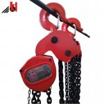 30m Lifting Galvanized Fixed 15T Manual Chain Block Diameter 10mm for sale
