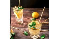 China Environmentally Friendly Natural Wheat Drinking Straws 18cm For Home supplier