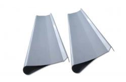 China T5 Grey Powder Coated Aluminum Window Profiles Louver Blind 6063 supplier