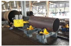 China Wind Tower Growing Line Fit Up Rotator Spot Welding Adjustable Hydraulic supplier