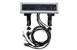 China Surface mount electrical outlet desktop socket /office desk power outlets supplier
