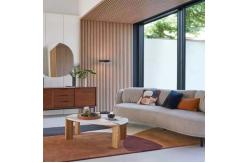 China Esay To Install  PS Panel 3D Wood Fluted PS Wall Panel Exterior supplier