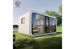 China Custom White Apple Cabin House Cabin Container Aluminum Alloy Shell supplier