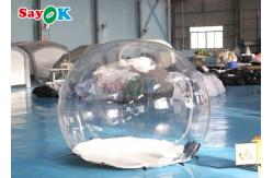China Hotel Clear Inflatable Bubble Tent Outdoor Inflatable Transparent Tent 3m 9.8ft supplier
