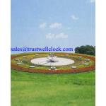 flower clocks and mechanism floral clocks with movement motor 3m 3.5m 4m 5m 9m 12m dia for sale