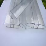 Durable Insulating Solution Polycarbonate H Profile For Cable Management And Assembly Projects