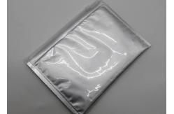 China Heat Seal Zipper Aluminum Foil Bags Aircraft Hole Shiny Moisture Proof supplier