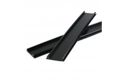 China                    Customized Size PVC Decorative Profile Black              supplier