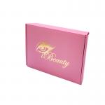 pink plain Custom Printed Shipping Boxes 12x12x6 Recyclable for sale