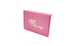 China pink plain Custom Printed Shipping Boxes 12x12x6 Recyclable supplier