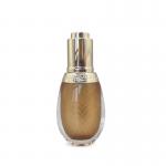 Champagne 10ml Essential Oil Bottle Dropper Acrylic PP Shoulder Customized for sale