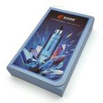 Custom Lipsticks Lip Gloss Box Glossy Lamination Tuck Top Paper Box  With Flip Window for sale