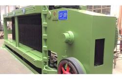 China Fullt Automatic 15Kw Gabion Hexagonal Mesh Machine With Zinc And PVC Galfan Coated supplier