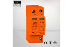 China Symmetrical Rail 35mm PV Surge Protector 800V For HVAC System supplier