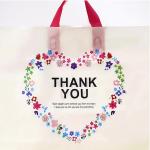 80mic Plastic Poly Packaging Bag For Clothes Shopping Disposable for sale