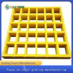 High Bearing FRP Molded Grating Flooring grill For Automobile Beauty Shop for sale