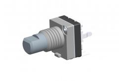China Dust Proof Waterproof Rotary Encoder With Push Button For Vehicle Electrical Appliances supplier