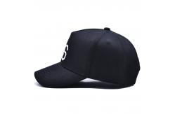 China Adjustable Strap 5 Panel Baseball Hat Cotton Fabric With Embroidery Logo Custom supplier