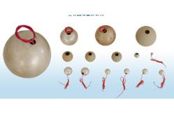 China Piezoelectric Ceramic pzt 5 D5 Spherical For Ultrasonic Cell crusher supplier