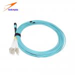 MM Multi Mode Fiber Optic Accessories 12 Cores MTP Patch Cord MTP - MTP 10 Meters for sale