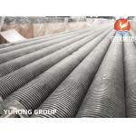 ASME SA249 TP304 AL Extruded T-Type Finned Tubes For Dry Oven Heat Exchange Round Shape for sale