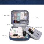 Mens Foldable Cosmetic Bag Organizer Hanging Travel Toiletry Bag