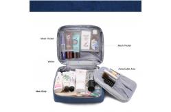 China Mens Foldable Cosmetic Bag Organizer Hanging Travel Toiletry Bag supplier