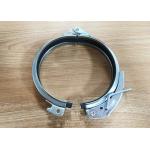 Galvanized Steel Heavy Duty Pipe Clamps 120mm For Ducting System for sale