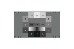 China Sineimage ISO-15739 Digital Camera Resolution Chart , Camera Noise Test Chart YE0219 supplier