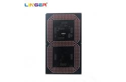 China 16 Inch Large Model Of 7 Segment Digit Board 250mm*440mm High Brightness supplier