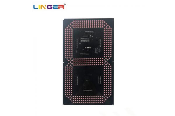 16 Inch Large Model Of 7 Segment Digit Board 250mm*440mm High Brightness