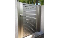 China OEM / ODM Aluminium Profile Gate Fence Powder Coated Design Consistency supplier