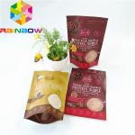 Reusable Dried Food Packaging Bag Three Side Heat Seal Pouch Glossy Surface Printing for sale