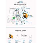 Material Handling Digital Forklift Weighing Scales with Automatic Measure Method