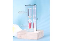 China Custom Small Lucite Hourglass Sand Timer For Promotional Gift supplier