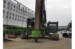 China Certified Used Piling Rig with Reversible Head Design for Different Soil Conditions supplier