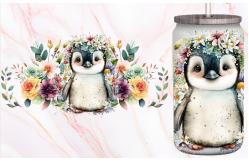 China Glossy / Matte Wrapped Tumbler Cup Wraps Scratch Resistance supplier